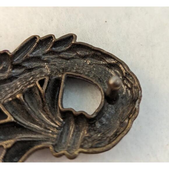 Snake/Dragon belt buckle 4x2" vtge Looks Coated bronze-ish color For 1.5" Belt. - Picture 7 of 9